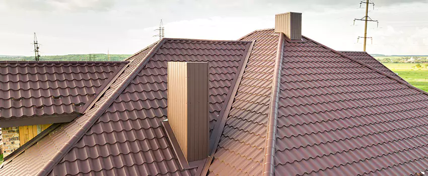Residential Chimney Flashing Restoration in Plainfield, NJ