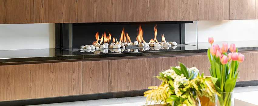 Double-height Fireplace Design Refurbishment in Plainfield, New Jersey
